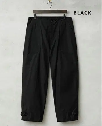 WAIPER A-2 데크 팬츠 1LAYER 블랙 M