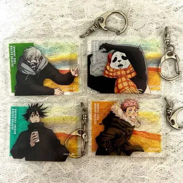 [주술회전] 아크릴 키링 4개 세트