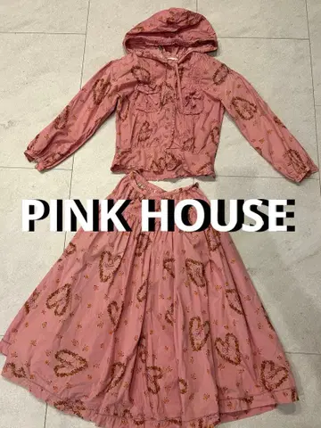 PINK HOUSE 스커트 셋업