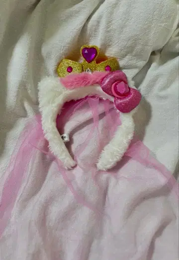 유니버셜 키티 머리띠 왕관