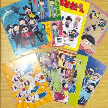 오소마츠 6쌍둥이 클리어 파일 8장 세트