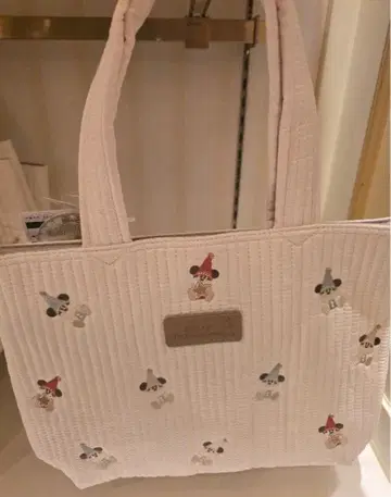 [라스트] 릴린린 토트백 2025 자수 크리스마스 디즈니