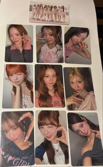 NiziU 리스닝 파티 트레이딩 카드 혜택 컴프