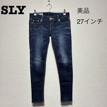 [ 새상품급 ] SLY 일본제 스키니 데님 27인치
