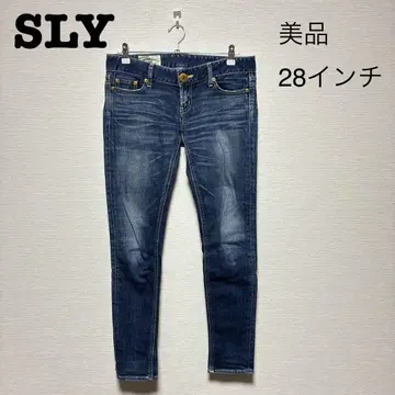 [ 새상품급 ] SLY 일본제 스키니 데님 28인치