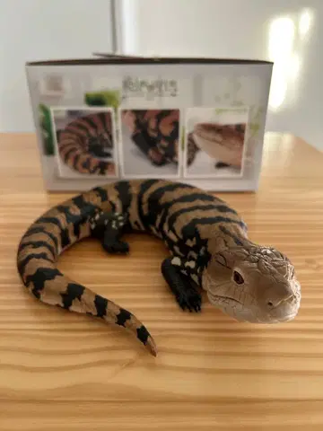 [주말 한정 할인] 제일복권 파충류 & 양서류 ~A상 푸른혀도마뱀 피규어