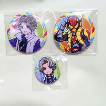 가면라이더 가브 브람 라키아 캔뱃지 세트