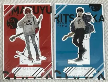 기븐 연결 big 아크릴 스탠드 사토 마후유 카미노야마 릿카 2점 세트