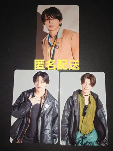 timelesz 타임레스 이노마타 슈토 마츠시마 소 레시피 트레이딩 카드