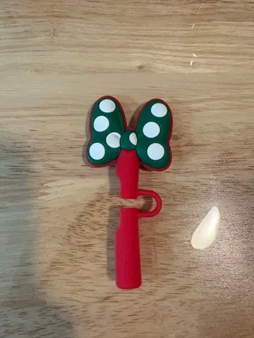 리본 스타벅스 디즈니 스트로 토퍼 캘리포니아 디즈니