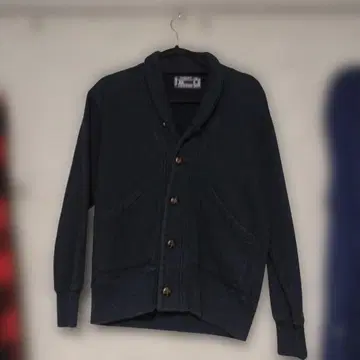 JACK LENOR LARSEN 다크 블루 가디건