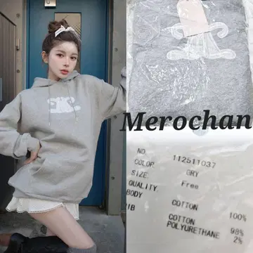 택 포함 새상품 Darich 레이스업 아플리케 로고 후디