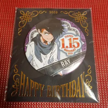 약속의 네버랜드 벌스데이 캔뱃지 레이