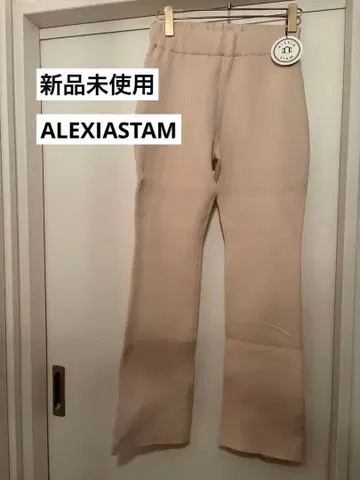 알렉시아스탐 ALEXIASTAM 니트 롱 팬츠