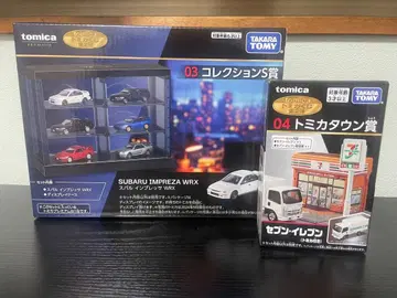 토미카 SUBARU IMPREZA WRX 6대 세트와 세븐일레븐