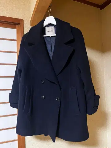 아푸이저 리쉬 네이비 P 코트