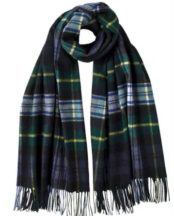 존스톤즈 대형 스톨 캐시미어 100 드레스 고든