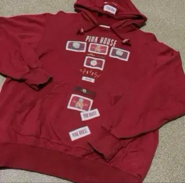 핑크하우스 후드 부착 후드티 매우 귀여움