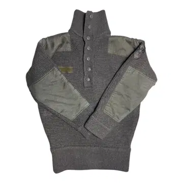 오스트리아군 헤비 니트 울 두꺼운 원단 그린 밀리터리 1096