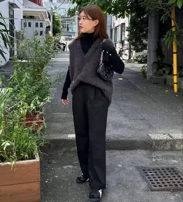 DISCOAT 페더얀 튜닉 베스트