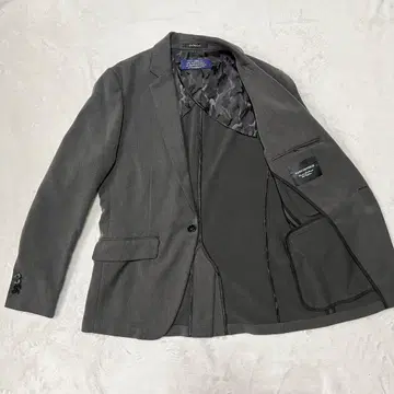 나노 유니버스 차콜 그레이 테일러드 자켓 다메리노 다크 그레이