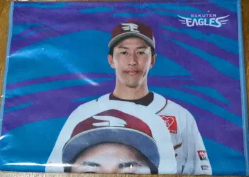 라쿠텐 이글스 페이스 쿠션 런치 타월 키시 타카유키 무네야마 루이