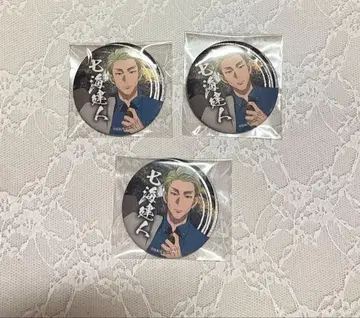 주술회전 플라자 글리터 캔뱃지 나나미 켄토