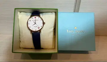 케이트 스페이드 아날로그 시계 화이트/네이비