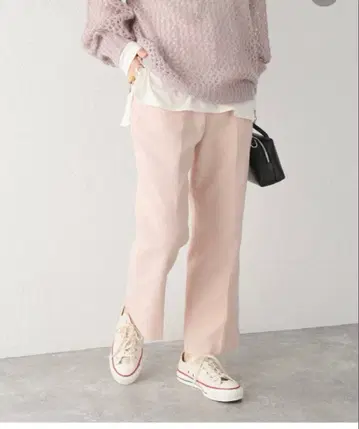 B.C STOCK 플레어 팬츠 핑크 M 사이즈