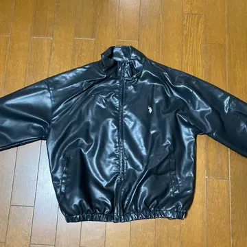 블랙 집업 자켓 PLM3814PU