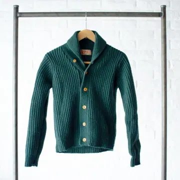 BEAMS BOY 가디건 그린 FREE SIZE 여성용