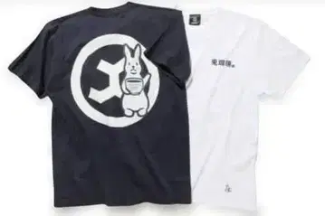 FR2 토끼 커피 1주년 기념 티셔츠 화이트 M