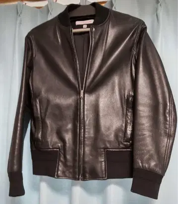 DRESSTERIOR 블랙 가죽 자켓 38