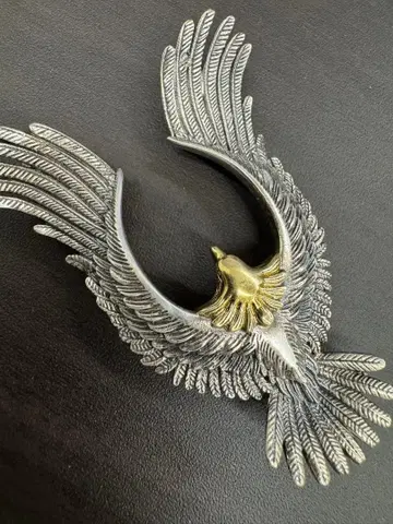 실버 925 소재 특대형 이글 목걸이 탑