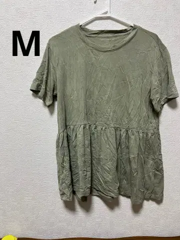 AMERICAN EAGLE [ M ] 올리브 그린 튜닉 하늘하늘 성숙한