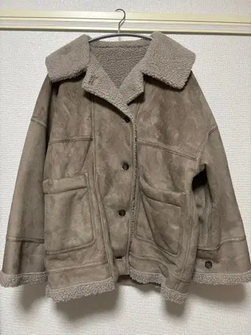 로리즈팜 LOWRYSFARM 자켓 보아 리버서블