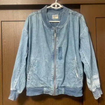 VANS 데님 블루종 아우터