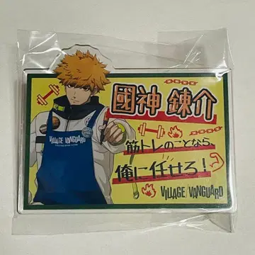 블루 록 쿠니가미 렌스케 비레반 콜라보 아크릴 배지 명찰