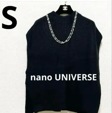 nano UNIVERSE (나노 유니버스) 니트 슬리브리스 그린 S