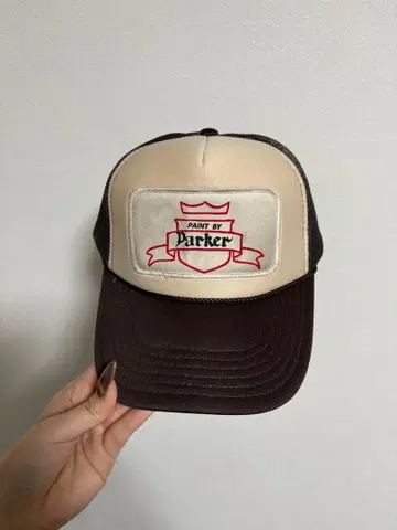 Parker 트래커 캡 베이지/브라운