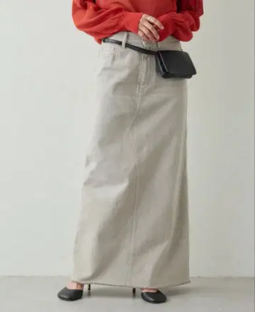 개럴개런트 데님 스커트