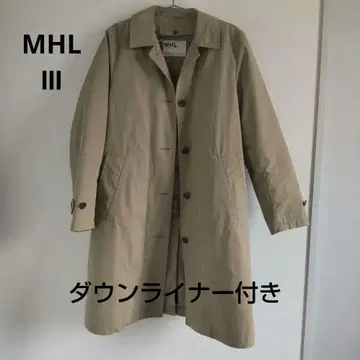 MHL 마가렛호웰 다운 라이너 포함 스텐카라 코트