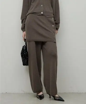 개럴개런트 레이어드 니트 팬츠