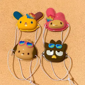 산리오 미니어처 가면 컬렉션 구운 비치 버전 가샤폰