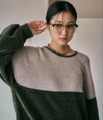 새상품 LEPSIM 5게이지 몰 절개 풀오버