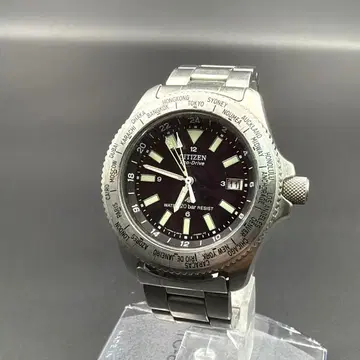 CITIZEN 시티즌 에코 드라이브 GMT B876-H19195 솔라