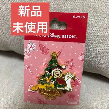 [미사용 새상품] 디즈니 크리스마스 2025 핑 배지