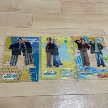 태양 탐험대 아크릴 스탠드 3개 세트