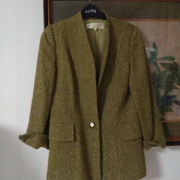 니나리치 트위드 자켓 새상품급