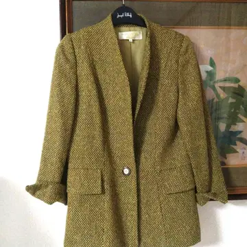 니나리치 트위드 자켓 새상품급